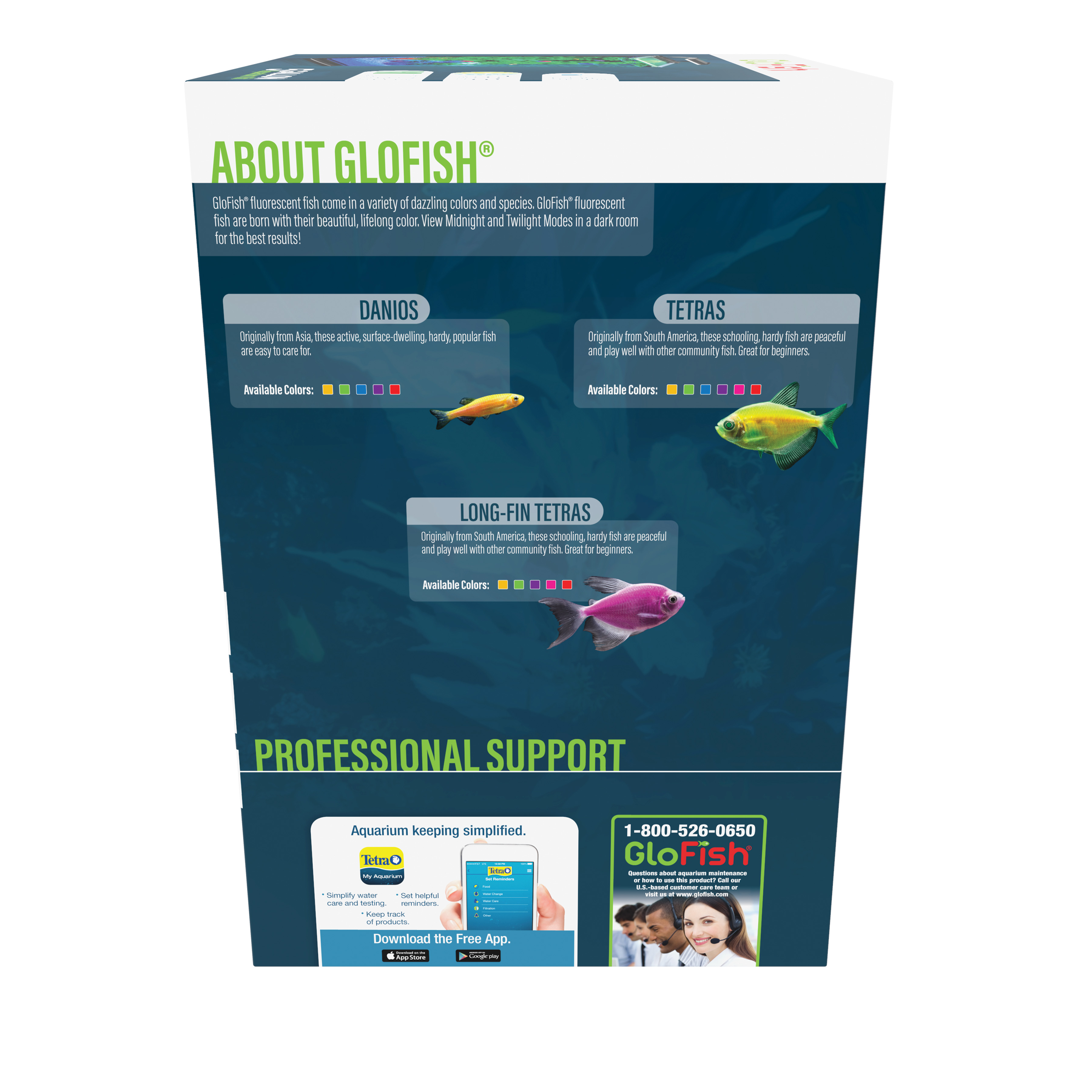GloFish 5 Gallon Desktop Aquarium Kit with LED Light photo 5