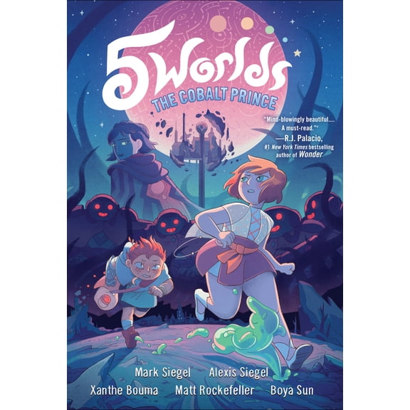 Pre-Owned 5 Worlds Book 2: The Cobalt Prince: (A Graphic Novel) (Paperback) 110193591X 9781101935910