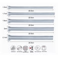 thumbnail image 2 of Dobladores De Tubo Resorte, 5 Medidas 1/4 5/16 3/8 1/2 5/8 plata, 2 of 5