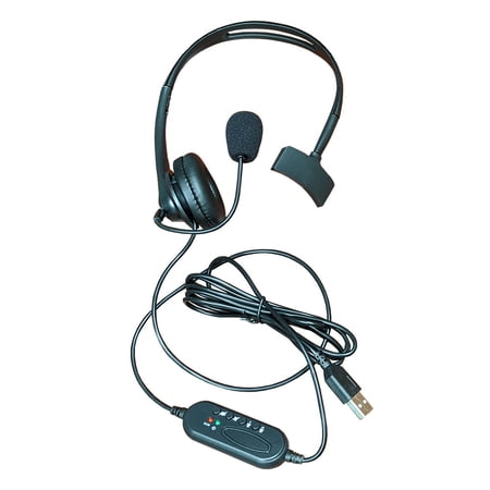 UPC: 0791109291801 | Factory Essentials Corded USB-A Mono Headset Compatible with Zoom  Skype and Microsoft Teams