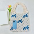 thumbnail image 4 of Bolso Mano Ganchillo para Mujer Hombro Lindo Compras (tortuga), 4 of 9
