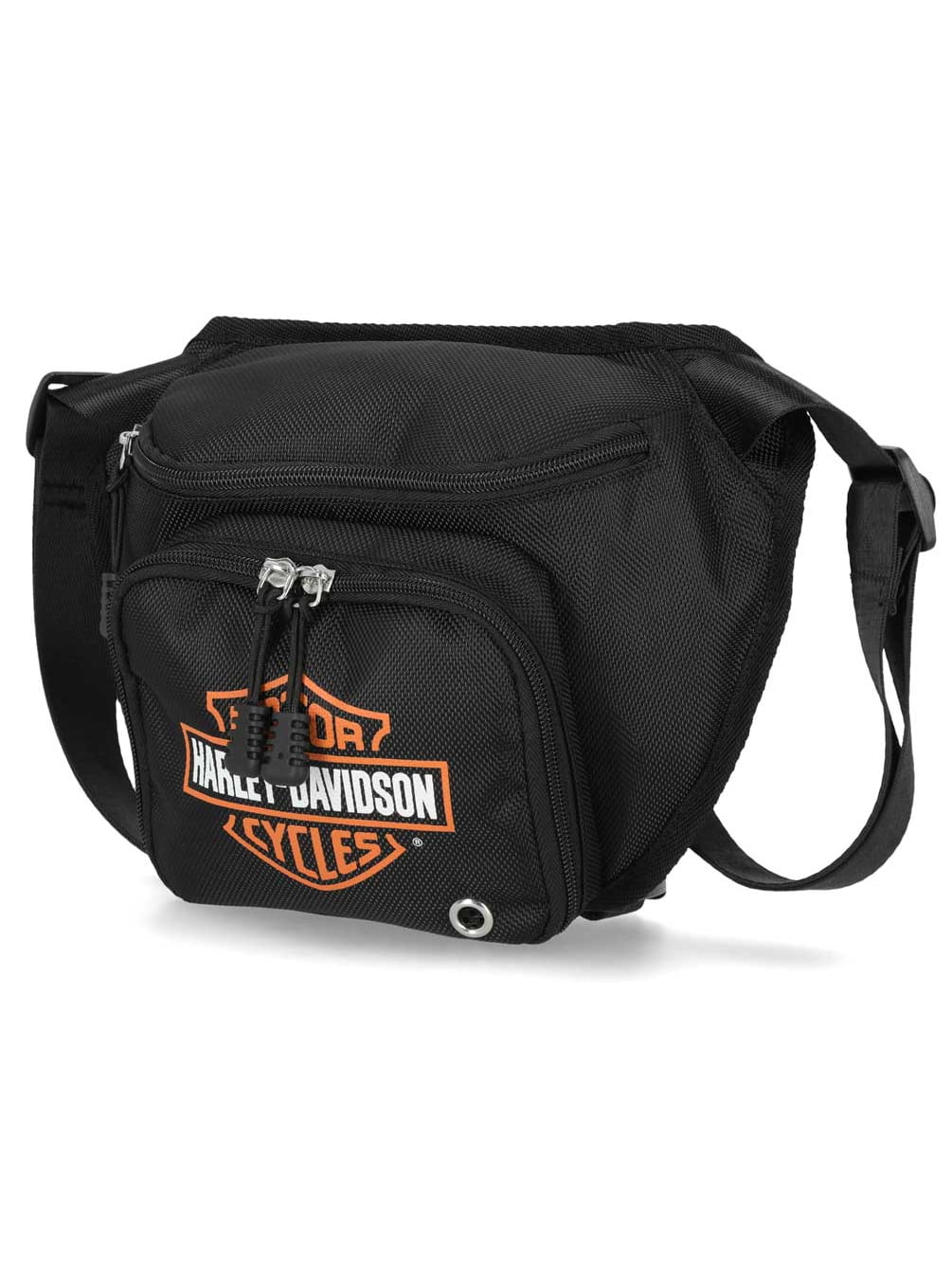 Harley-Davidson Women's Bar & Shield Nylon Fanny Pack Adjustable Waistband
