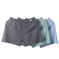 thumbnail image 2 of Man Fashion Solid Color Sleeping Pants Loose Shorts Pajamas Shorts, 2 of 3