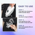thumbnail image 3 of White Rhinestone Iron on Transfer Oriental Dragon Bling Diamond Hotfix Patches for Clothes 11.6"x8.2" Large Iron On Sequin Applique for Jeans Jacket Caps Bag T-Shirts Shoes DIY Decor Colorful, 3 of 9