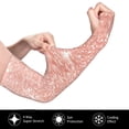 thumbnail image 3 of Goofa Rose Gold Glitter Pattern UV Sun Protection Arm Sleeves, UPF 50 Sports Cooling Arm Compression Sleeves for Men Women Teenager, 3 of 8