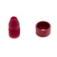 thumbnail image 2 of Tapon y Cubierta para Valvula F/Porta Anforja Rojo M 2pzas Bling Bling Cover, 2 of 2