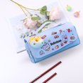 thumbnail image 3 of Kuymtek Estuche para Lápices Kawaii Estuche para Bolígrafos Papelería Escolar Coreana (azul Dona), 3 of 7