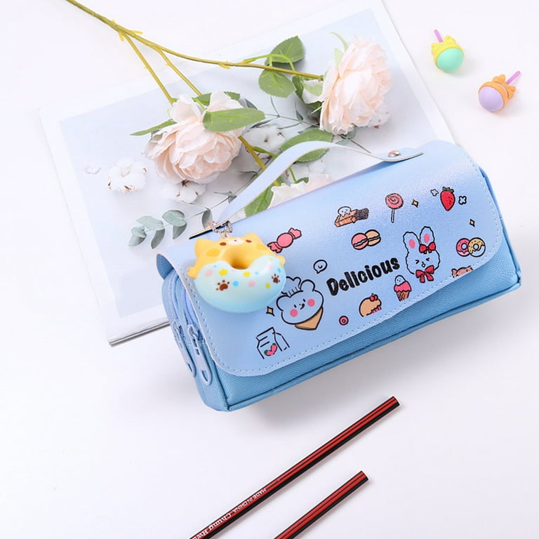 Big Cute Korean Pencil Case Waterproof – Kawaii Heaven
