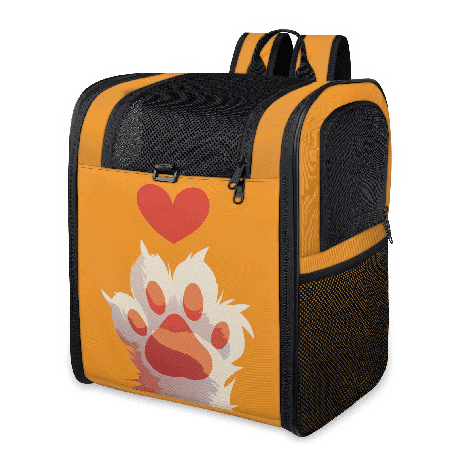 Cat Carrier Backpack with Breathable Mesh,Pet Backpack Carrier for Dog, Cats, Small Animals Less than 13 lbs,Portable Pet Travel Backpack for Traveling/Hiking/Camping/Outdoor