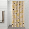 thumbnail image 2 of Golden Retriever Shower Curtain 36"x72" ,Bathroom Decorative Shower Curtains Set with 12 Hooks,Modern Waterproof Washable Shower Curtain, 2 of 6