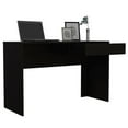 thumbnail image 6 of FM FURNITURE Tampa 1-Drawer Engineered Wood Writing Computer Desk in Black, 6 of 10