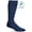 Navy, variant on Men's Featherweight No Cushion 15-20 mmHg Knee-High Compression Socks