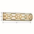 thumbnail image 7 of 2264-AG-LED Crystorama Lighting Jennings 1 Light Modern Wall Sconce in Traditional and Contemporary Style - 24 Inches Wide by 6.5 Inches High-Aged, 7 of 7
