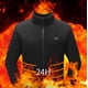 thumbnail image 4 of Chaqueta térmica de 15 zonas para hombre, chaqueta térmica de invierno para mujer, calentador eléctrico USB, chaqueta táctica, chaleco térmico para hombre, abrigo térmico, 4 of 5