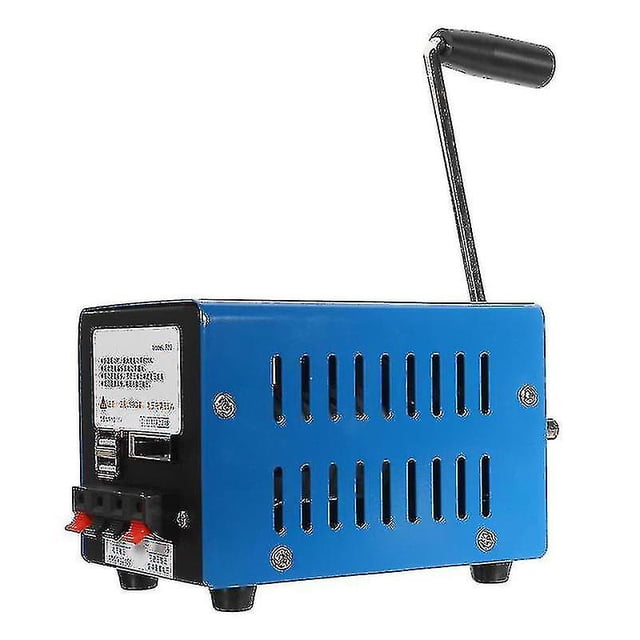 Cargador Dynamo de alta potencia portátil de mano de emergencia de manivela de mano USB de carga de emergencia, generador de manivela de mano de supervivencia Afortunado Sencillez