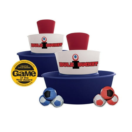 Bulzi Bucket Game - Red  White  Blue Edition