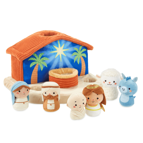 Hallmark Nativity Scene Plush Toys, 7-Piece Set New with Tag