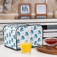 thumbnail image 6 of Honeii Cartoon Poodle Dog Print 4 slice Toaster Cover, Two Slice Toaster Dust-proof Cover For Kitchen Small Appliance and Fingerprint Protection, 6 of 7