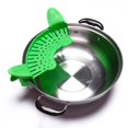 thumbnail image 6 of SUSHANG Silicone Foldable Retractable Pan Side Dish Drainer Household Creative Strainer Multicolor One Size, 6 of 9