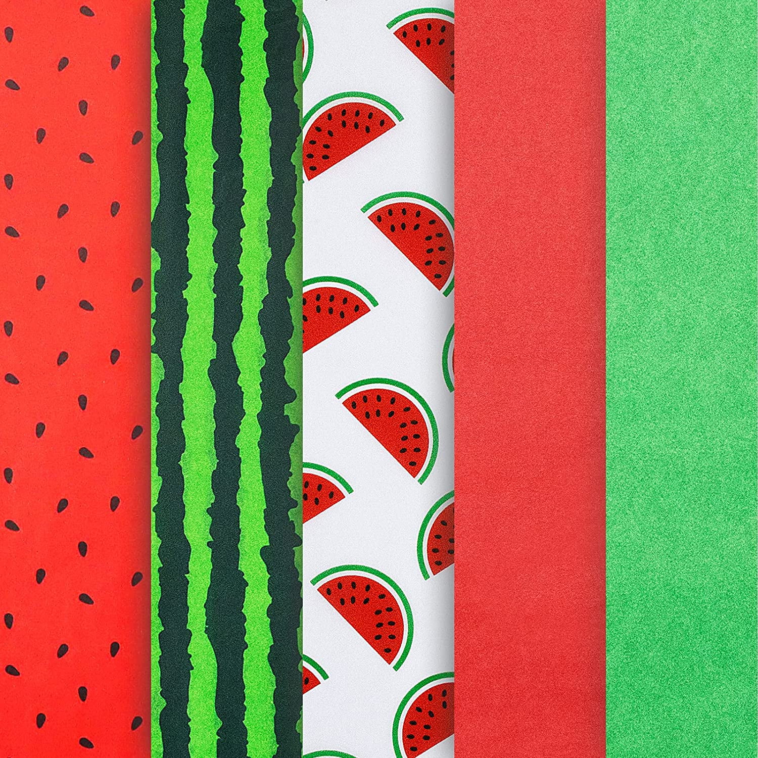  Hi Sasara 100 Sheets Watermelon Tissue Paper Bulk,White with  Watermelon Pattern Tissue Paper for Gift Bags,Summer Tissue Paper for  Watermelon Party,14 x 20 inch : Health & Household
