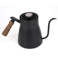thumbnail image 2 of Labymos Pour Over Coffee Kettle with Thermometer Hand Drip Coffee Pot PTFE Coat Wooden Handle, 2 of 8