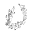 thumbnail image 2 of Rhinestone Chain, Craft Rhinestone Chain Eye Catching Glossy Face Safe Durable  For Weddings Birthdays For Special Events Golden Champagne,White, 2 of 8