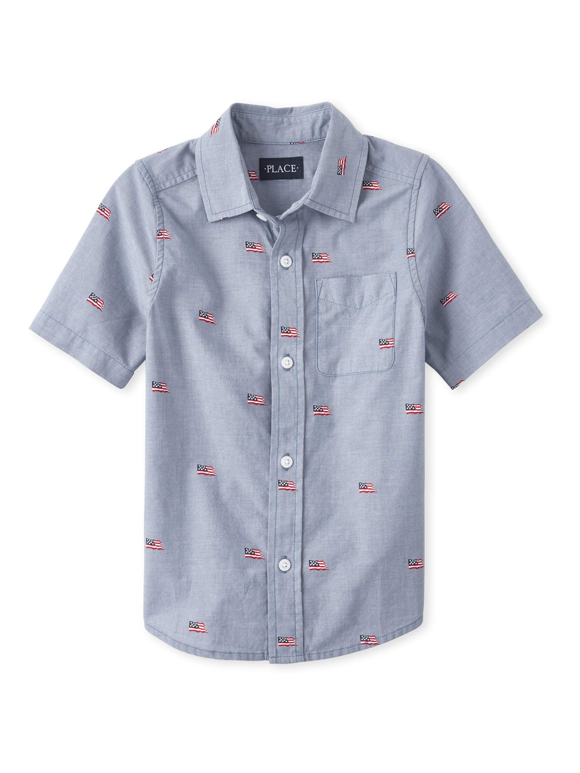 The Childrens Place Boys Little Long Sleeve Uniform Polo Brook Small//5//6