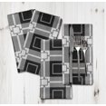 thumbnail image 5 of "S4Sassy Black Plaid Check Parties Table Decor Linen Re-Usable Cloth Napkins Set 18 x 18""(Pack of 6)", 5 of 8