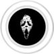 thumbnail image 2 of Agarre para teléfono celular Pumpkin Monster Grim Reaper Face PopGrip, 2 of 5