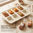 thumbnail image 3 of Kikcoin 2-Piece Mini Loaf Pans, 8-Cavity Non-Stick Baking Bread Molds, Oven Safe  Bakeware for Cake & Pastry Making, Beige, 3 of 10