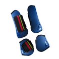 thumbnail image 1 of jinwen 4 Pieces Horse Tendon Boots Wraps for Cross Country Riding Sessions Training Navy Color, 1 of 9