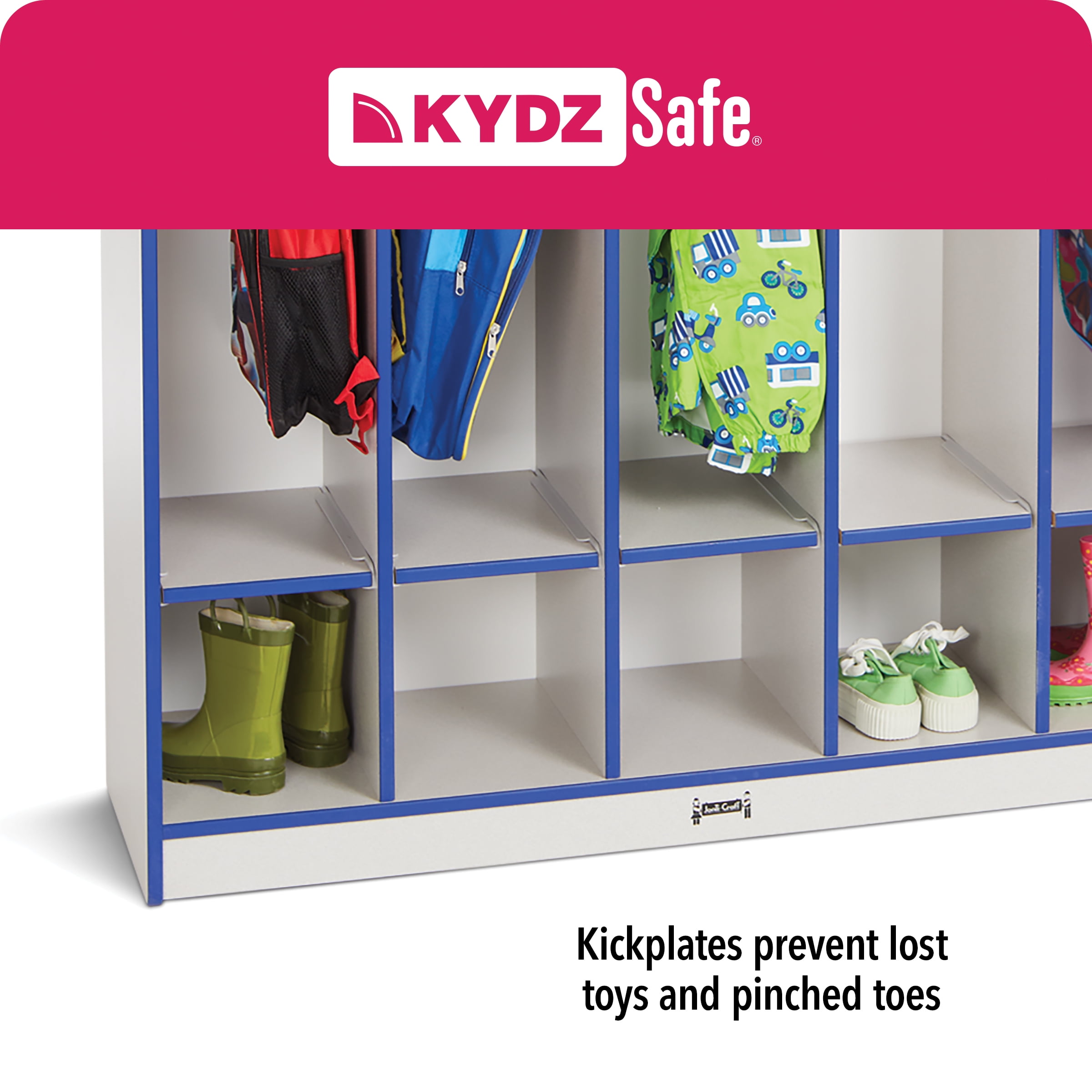 Super-Sized Adjustable Mobile Straight-Shelf  - Black
