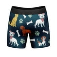 thumbnail image 4 of Mens Dog Dad Boxer Briefs Funny Saying Cool Gift Hilarious Underwear for Guys, 4 of 5
