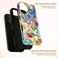 thumbnail image 4 of Mediterranean Sicily Collage Phone Case, Colorful Italian Tile & Lemon Design Protective Cover for iPhone 17 16 15 14 13 12 11 Pro Max Plus Mini, 4 of 6