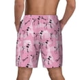 thumbnail image 3 of Kdxio Cartoon Poodle Dog Print Men's Swim Trunks with Compression Liner 7 Inch Inseam Quick Dry Swim Shorts, 3 of 7