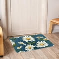 thumbnail image 6 of Daisy Area Rugs: Polyester Non-Slip Kitchen Mat Office Rug - Machine Washable, 6 of 6