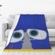 thumbnail image 1 of Manta WALL-E, acogedora y cálida manta de franela para sala de estar, dormitorio, cama, sofá, coche, mantas de vellón para todas las estaciones, regalos para niños, adolescentes y adultos, 50 x 40, 1 of 8