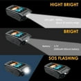 thumbnail image 7 of 4K 60FPS Multifunctional Cycling Camera Rainproof 2.0 Inch IPS Screen WiFi Connection with LED Flashlight Bike Horn, 7 of 7