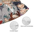 thumbnail image 5 of Mha Boku no Hero Academia Pillowcase Cushion Pillow Covers With Hidden Zipper Pillow Case Decor For Bed Dorm Sofa Couch Car 16"x24", 5 of 8