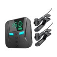 thumbnail image 3 of Pulsador automático teléfono, versátil, resistente, silencioso, regalo, accesorio negro para juegos, transmisiones en , tareas . 2 abrazaderas, 3 of 8