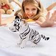 thumbnail image 1 of Adorable muñeco de tigree , decoración de animales salvajes, almohada, tigres , jugue peluche para de Navidad, , 23cm Blanco 23cm CUTICAT juguetes de muñeca tigres, 1 of 8