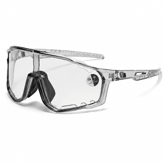 Photochromic Cycling Sunglasses—Trendy, Oversized Sunglasses for Men and Women, Suitable for Day and Night Use—Gifts for Him and Her