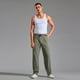 thumbnail image 2 of Pantalones de chándal para hombre ligeros con cordón, 3 bolsillos con cremallera y tobillo cónico, tallas M-XL, 2 of 2