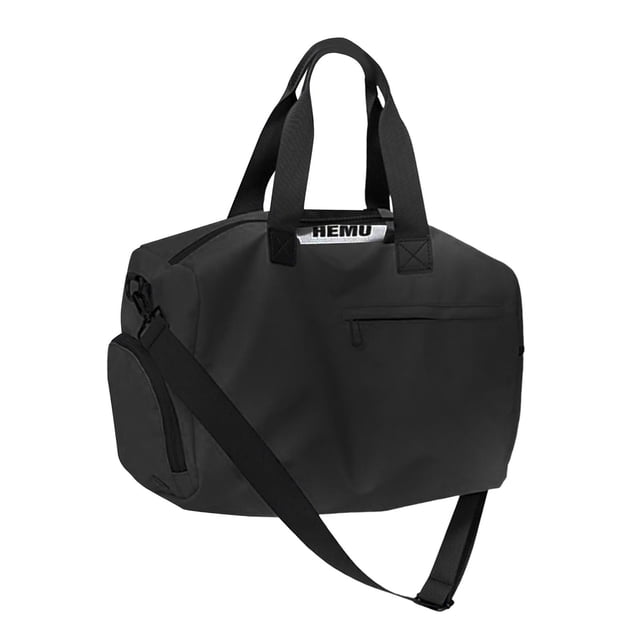 Lipstore Sac de Sport Polyvalent Léger pour Randonnée Natation Entraînement Physique Noir