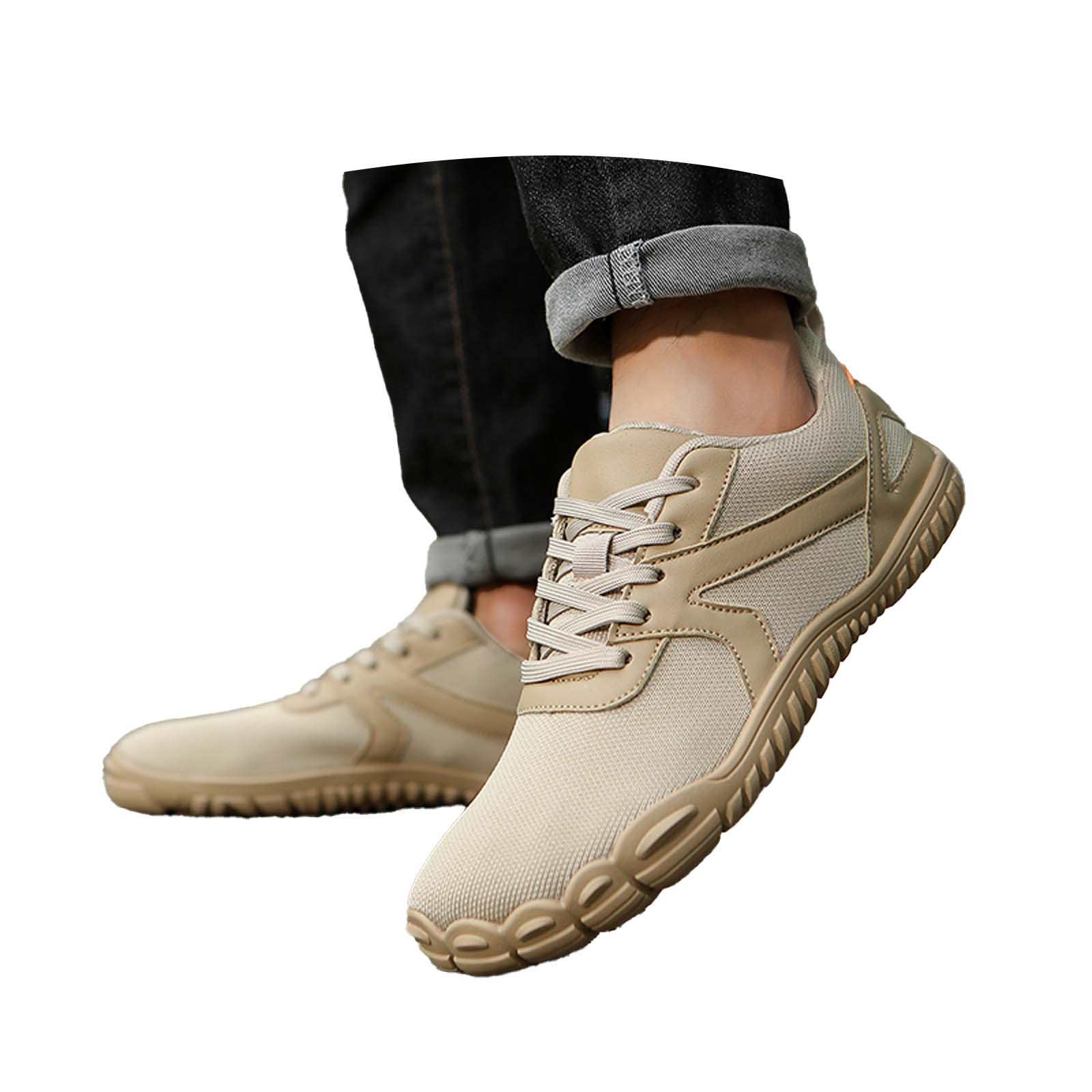Women's Barefoot Shoes Slip-On Sneakers Wide Toe Box Minimalist Shoes for Walking Hiking Trail Running