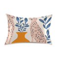 thumbnail image 7 of Yayeee Pillowcase Standard Size Set of 2 Satin Wrinkle Resistant Pillow Case, Leopards Leaves, 7 of 7