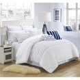 thumbnail image 1 of Chic Home CS3950-BIB-US Parfait Paddington Super Riche Point en Microfibre Brodé Très Grand Ensemble de Couette & 44; Blanc - 13 Pièces, 1 of 1