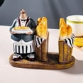 thumbnail image 2 of Soporte para Servilletas con Forma de Chef, Soporte para Toallas de Papel para Barra de Cocina de Chef Italiano, 2 of 5