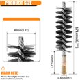 thumbnail image 4 of 1 Pce Brosse de Nettoyage en Fil d'Acier Inoxydable pour Tube Rond 40mm 1.6 Pieds', 4 of 4