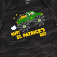 thumbnail image 4 of Inktastic Happy St. Patrick's Day monster truck with leprechaun Boys or Girls Baby Bodysuit, 4 of 5